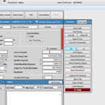 The flyout menu of the custom borrower summary form is shown here. Note that in this example, the flyout menu along with a particular tool bar item were highlighted in red to indicate that an action was required by the end user. A custom Encompass Borrower Summary form / 1003 URLA forms replacement showing the flyout menu extended