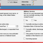 A custom Encompass modal form for capturing Borrower/Co-Borrower Military Service information for the Uniform Residential Loan Application. A custom Encompass modal form for capturing Borrower/Co-Borrower Military Service information for the Uniform Residential Loan Application.